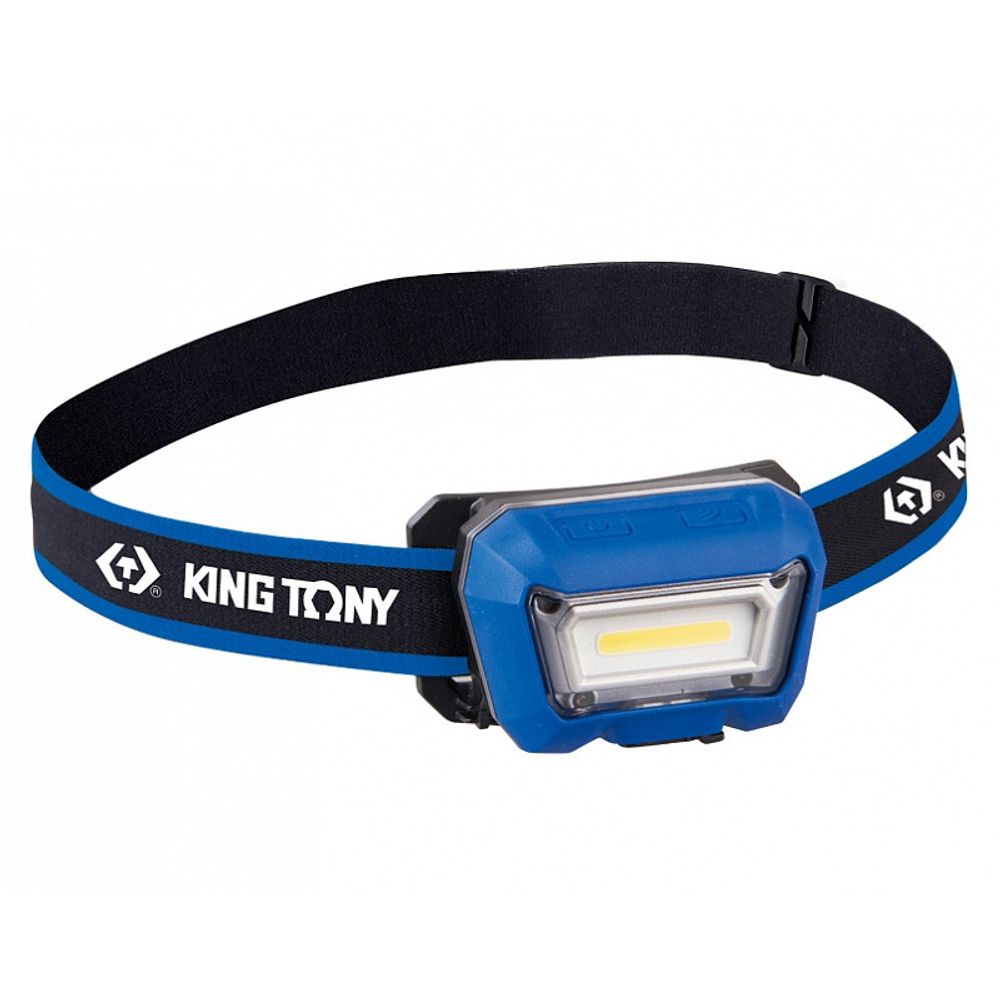 KING TONY (9TA52A) Фонарь светодиодный, налобный, 1 Led COB, 3,7 В