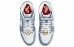 Кроссовки Jordan Air Jordan 1 Retro High Og "Denim" (Женская размерная сетка)