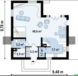 Проект Дом Уют 130 кв. м К-85