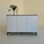 Комод ROYAL 5051 эко (Металл Бруклин-Черный)