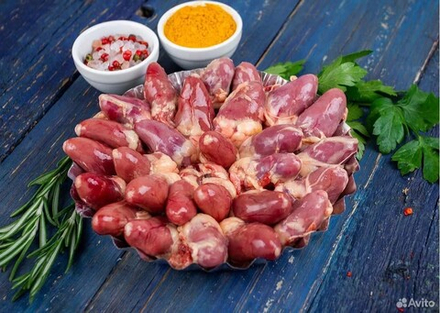 Сердечки куриные охлаждённые