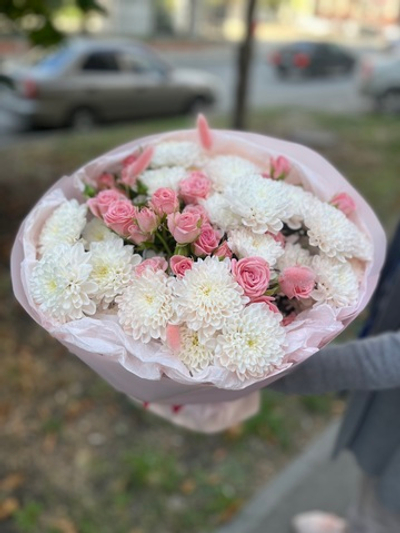 Букет "Лёгкий румянец"