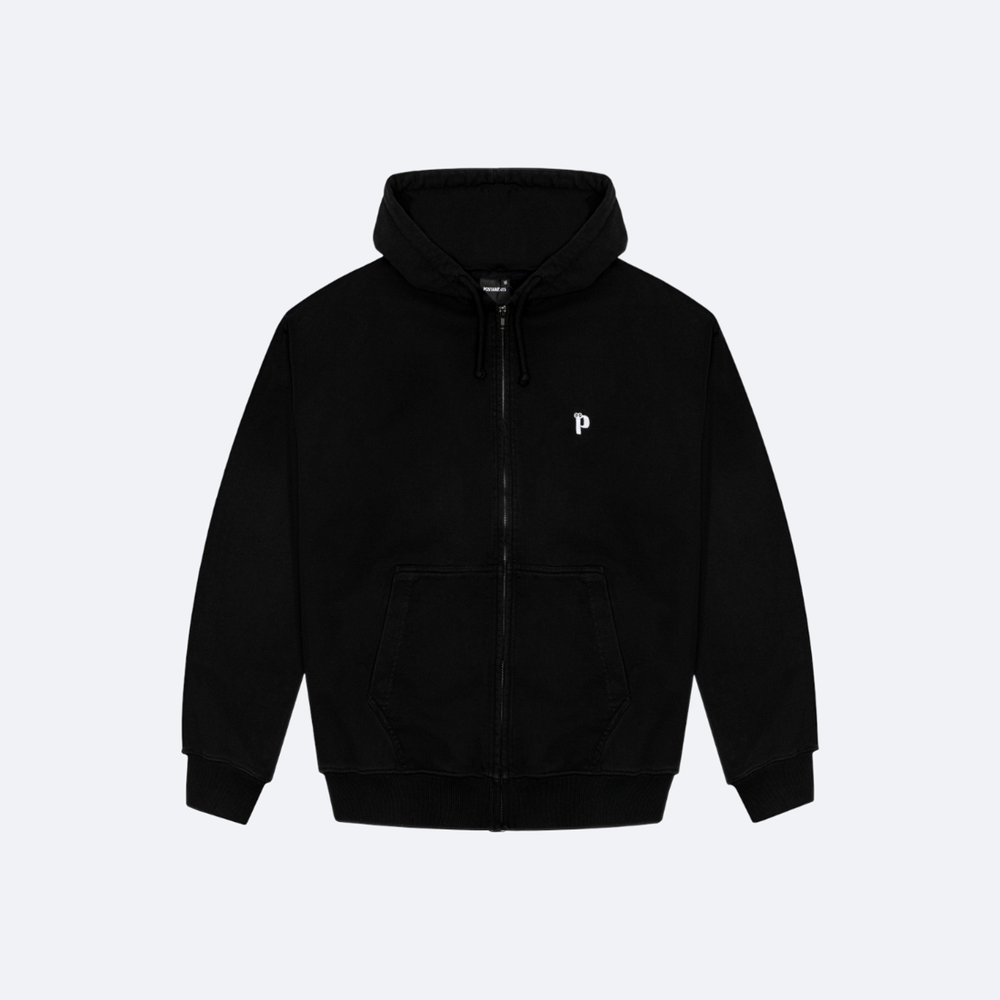 Купить Худи Postaments P Logo LW Zip (black)