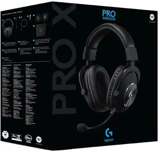 Игровые наушники Logitech Pro X Lightspeed