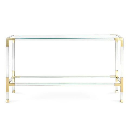 Консоль Ist Casa Роялти, 120х40х76 см, прозрачный