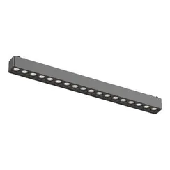 ST673.446.18 Магнитный трековый светильник Черный LED 1*18W 4000K 1 560Lm Ra>90 36° IP20 L338xW26xH2 СКАЙФЛЕТ