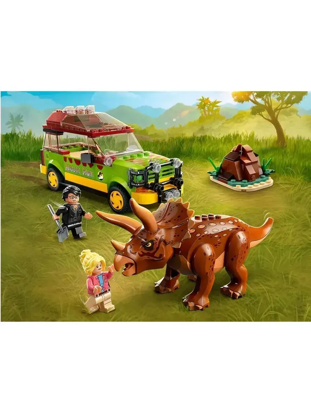 Конструктор Поиски трицератопса 306 деталей