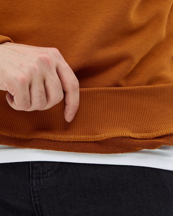 Толстовка Crewneck BigLogo терракотовая - фото 6