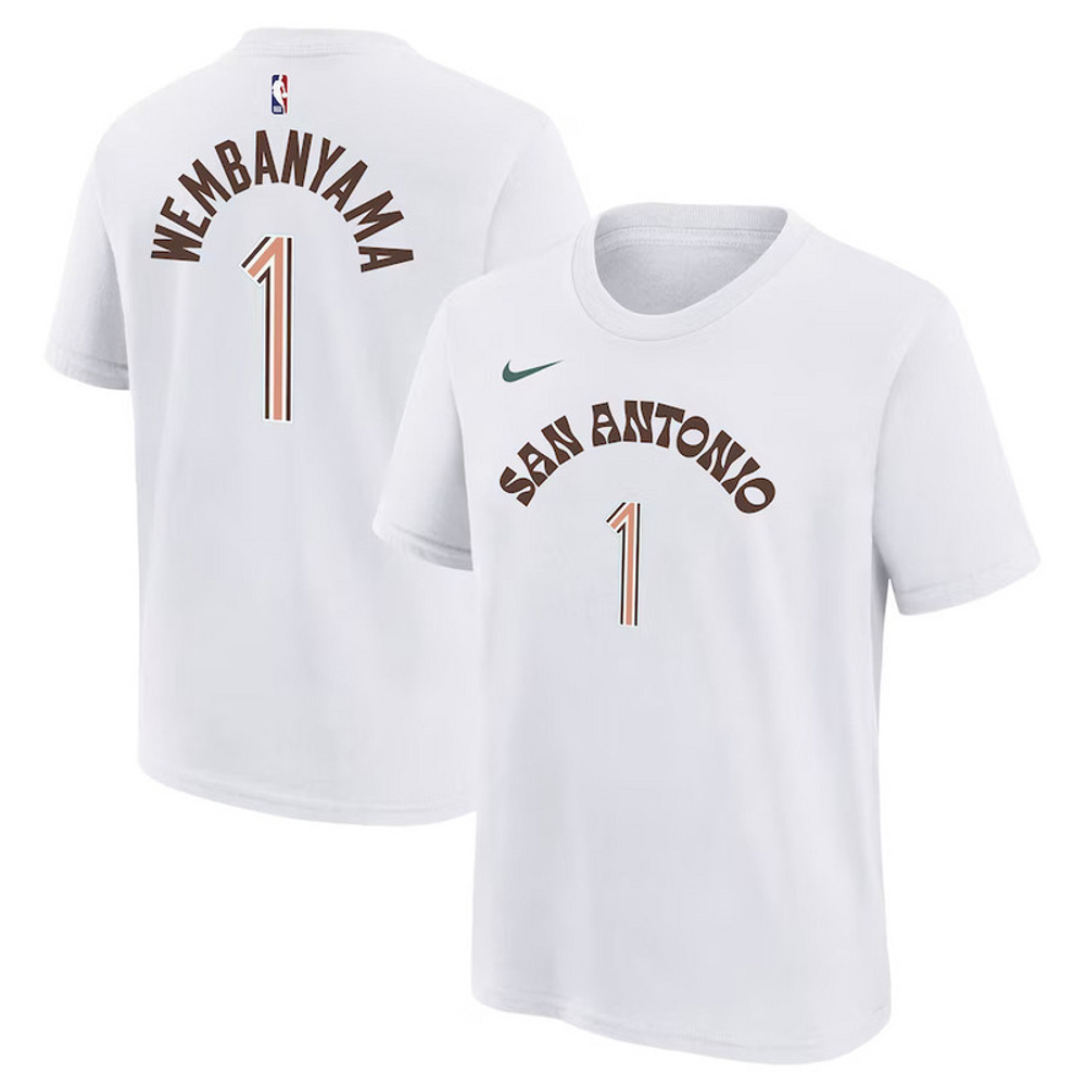 NBA футболка Виктора Вембаньямы San Antonio Spurs