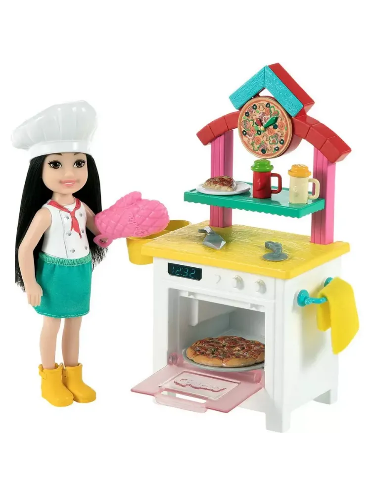 Набор Barbie Челси Пицца-шеф GTN63