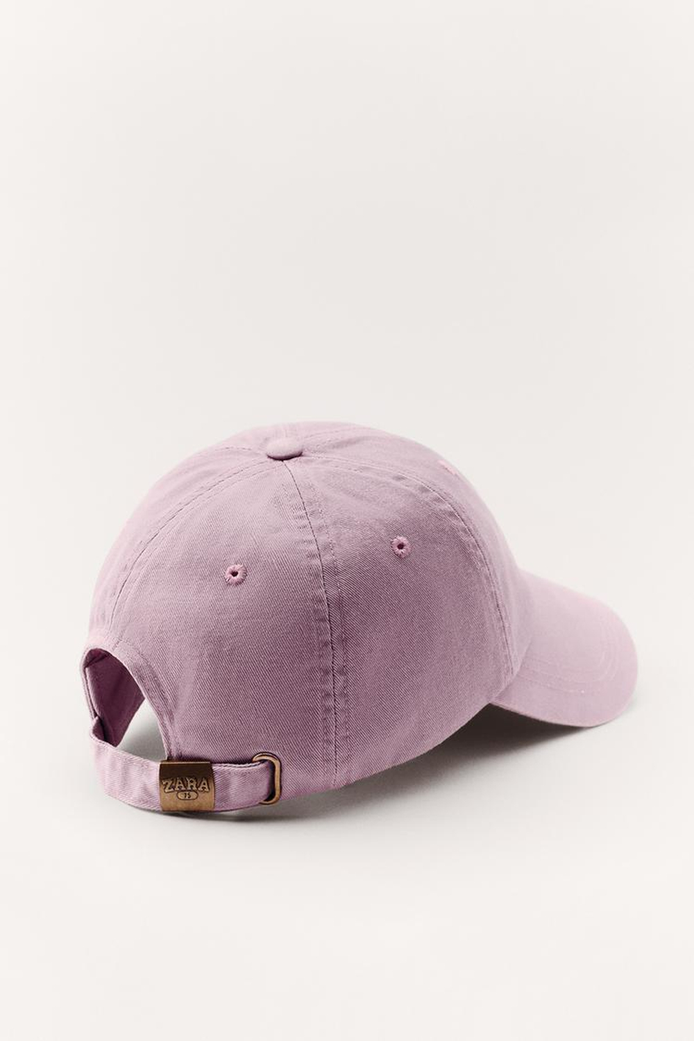 ZARA КЕПКА VARSITY, РОЗОВЫЙ