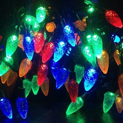 Светодиодная гирлянда "Шишки 35х20мм" 20м / 96LED морозостойкая