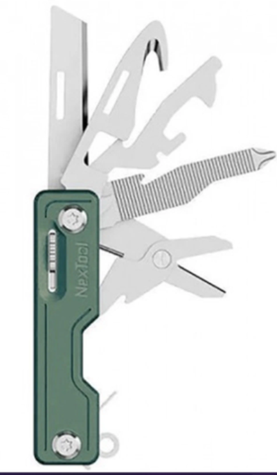 Мультитул-мини NexTool Multi Functional Knife NE20098 (Green)