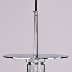 Подвесной светильник RH Utilitaire Disk Shade Pendant Silver