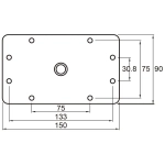 Кронштейн KUPO KS-047 5/8&quot;(16MM) BABY RECEIVER PLATE