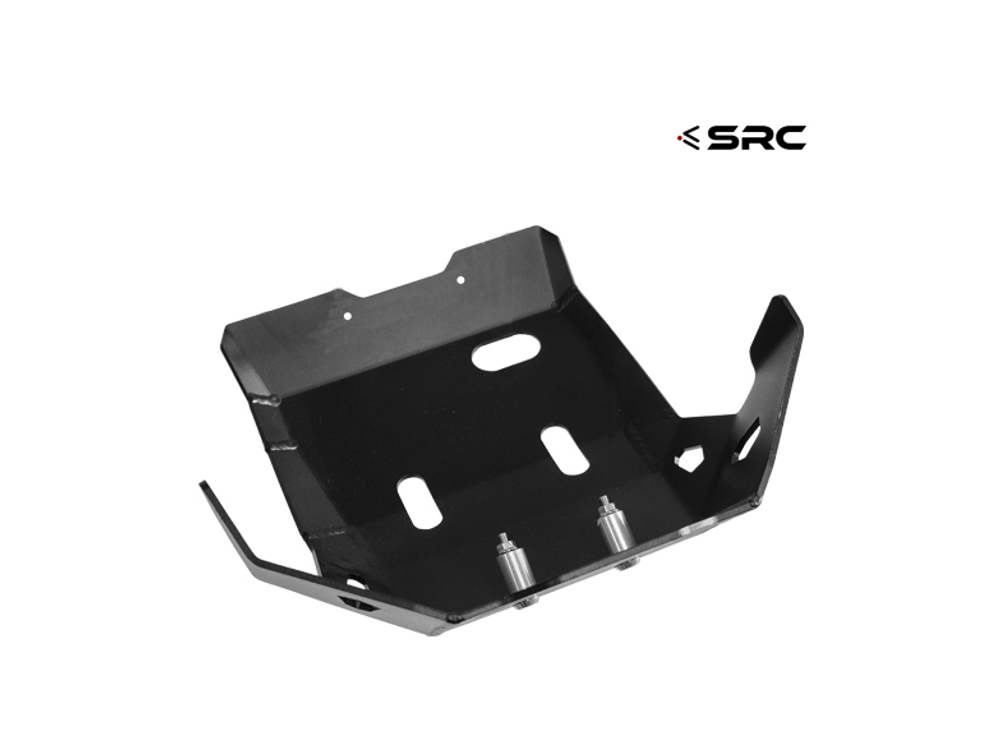 Skid Plate for Honda CRF250L-M (2012-2020). Aluminium, SRC Black