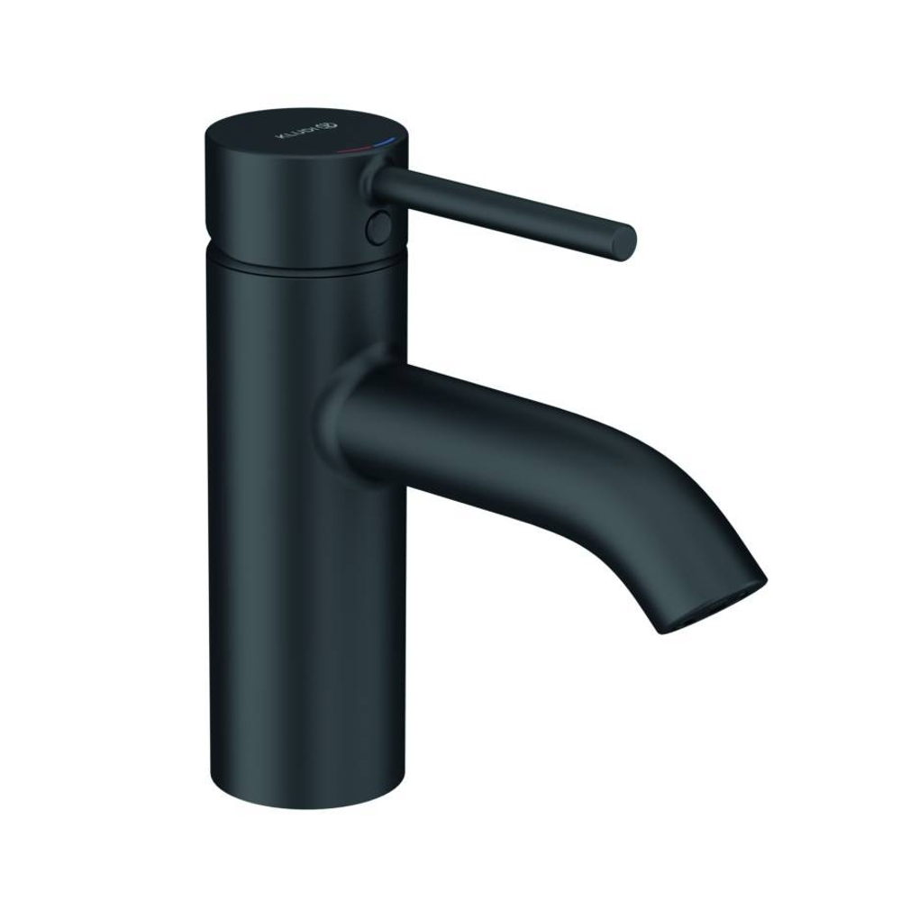 Смеситель для раковины Kludi Bozz черный матовый (382723976)