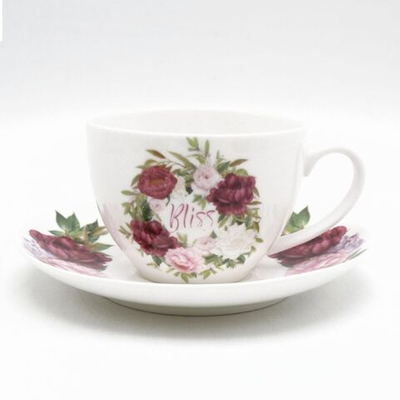 Набор чайный керам, 2 пр, 1 перс, 280 мл, Daniks, Bliss