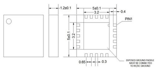 LF-DC-30-1606-G, широкополосный малошумящий усилитель, DC-30 GHz