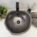 Раковина из речного камня RS-63851 (45*42*15) 0121