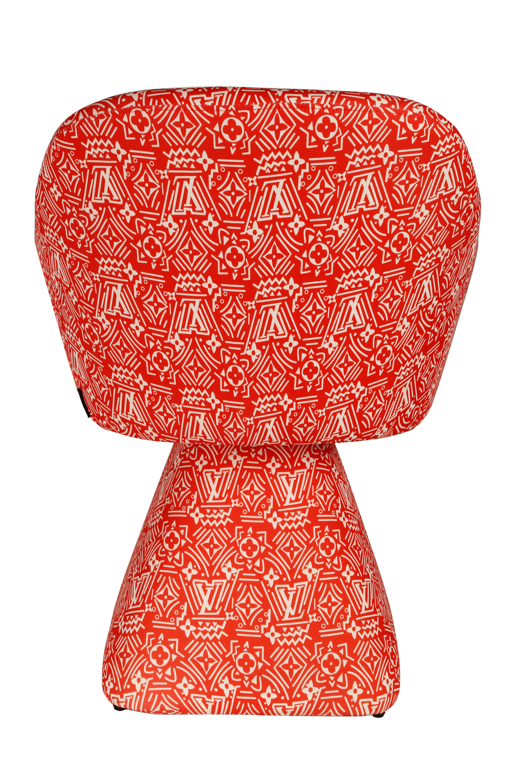 Кресло вращающееся Ist Casa Луи, 69х73х79, красный принт