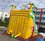 Надувной батут-горка "Тропический микс" 7*4*7 м