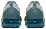 Кроссовки Nike Vapormax Moc 2 Light Silver Campfire Orange Celestial Teal (Женская размерная сетка)
