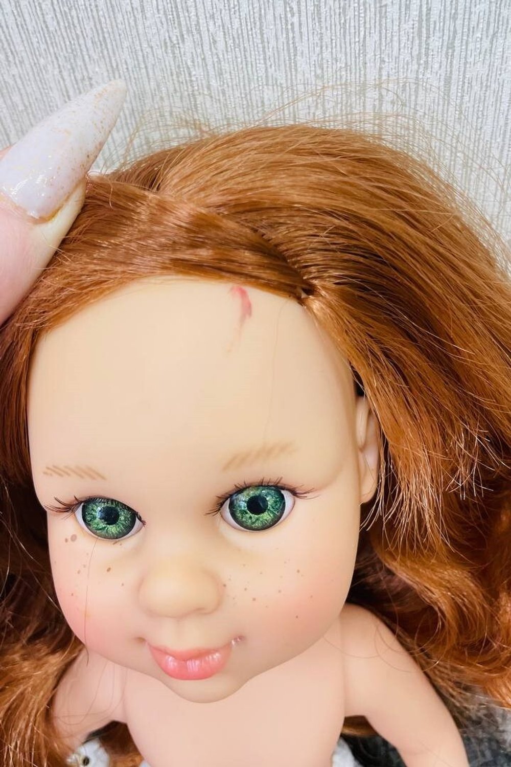 УЦЕНКА Кукла BERJUAN виниловая 35см My Girl без одежды (2886)