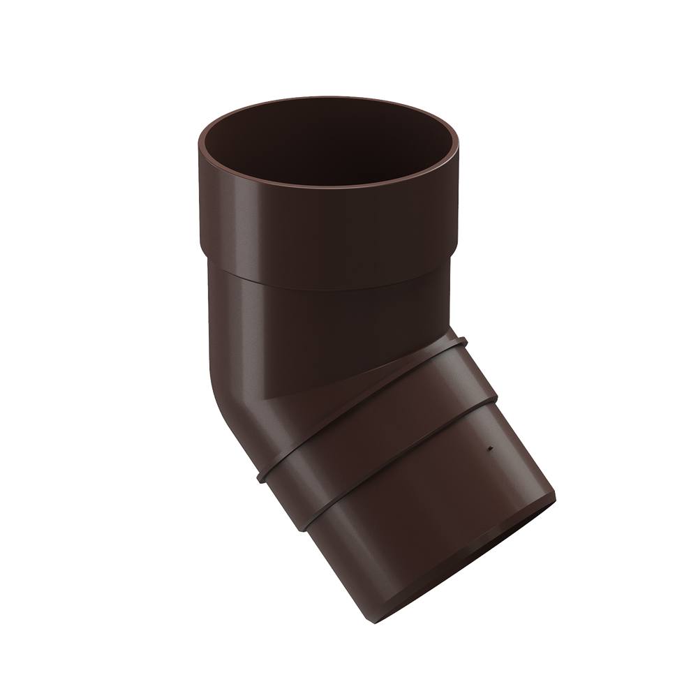 Колено 45° Шоколад PREMIUM