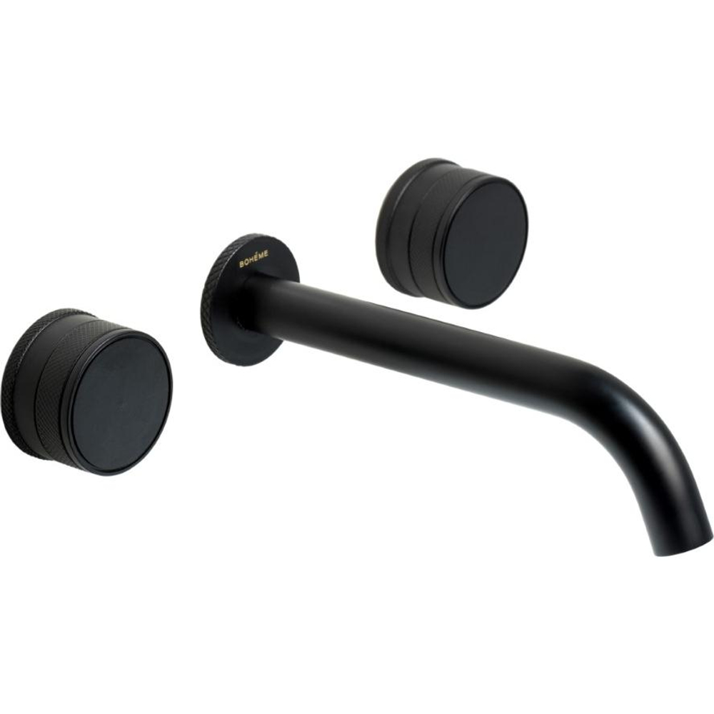 Смеситель для раковины Boheme PRESTIGE 152-2-B-PR С ВНУТРЕННЕЙ ЧАСТЬЮ, BLACK