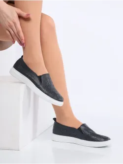 Мокасины летние с перфорацией