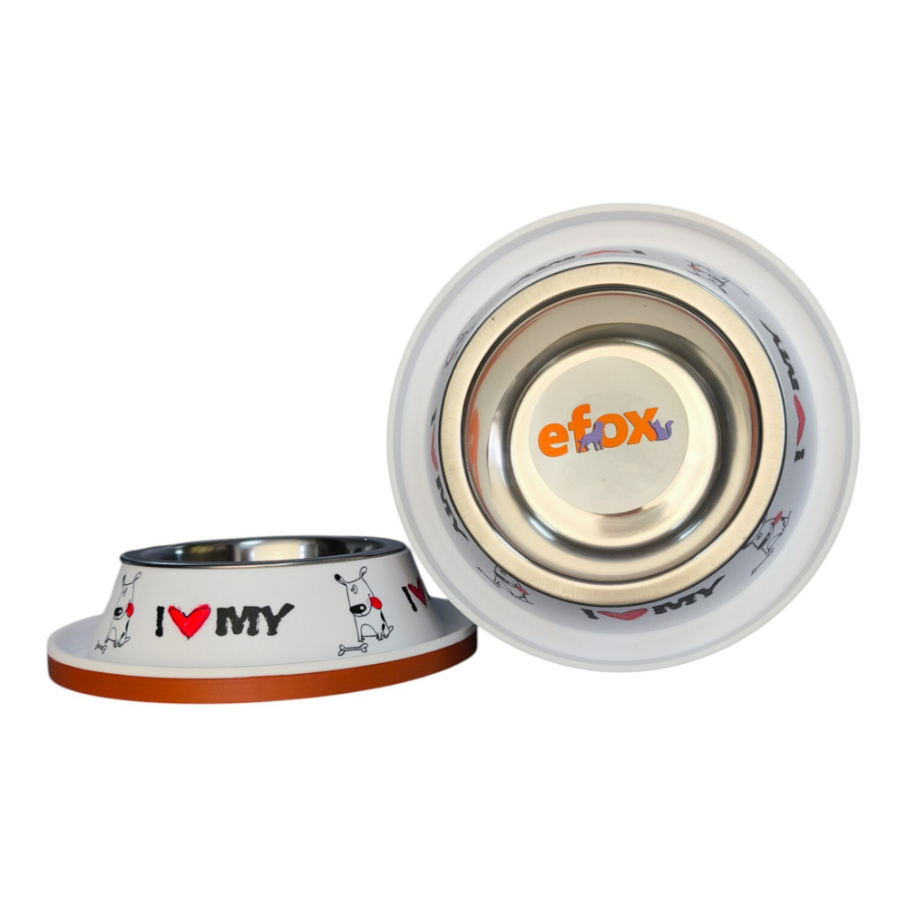 Набор "efox" для питомцев из пластика и нержавеющей стали, форма конус