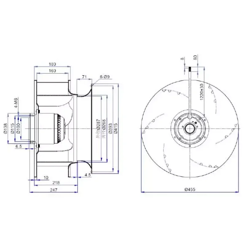 Мотор-колесо Vilmann BT-450-4D / LZN-450-4D