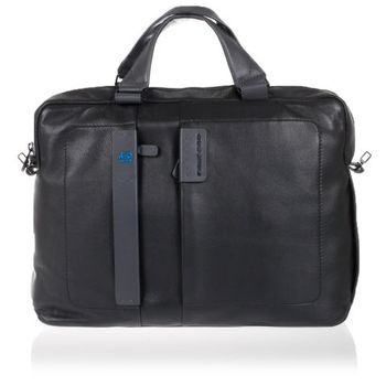 Сумка мужская Piquadro Pulse черный телячья кожа (CA1903P15/N)