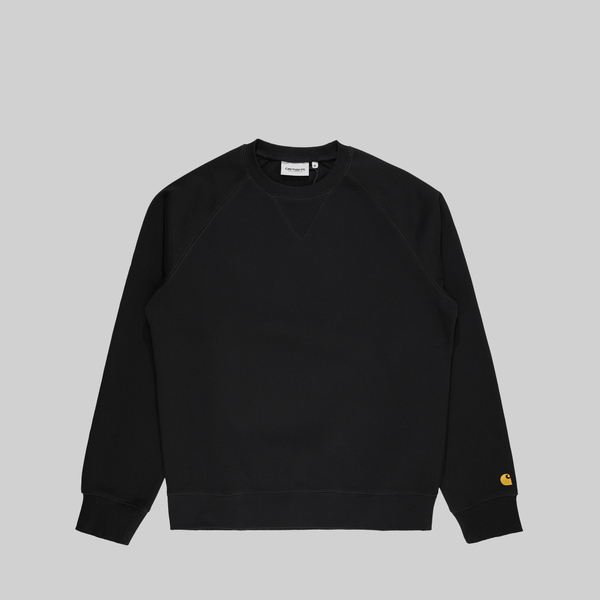 Толстовка мужская Carhartt WIP Chase 13 Oz артикул:I026383_black Толстовка мужская Carhartt WIP Chase 13 Oz артикул:I026383_black - купить в магазине Дайс