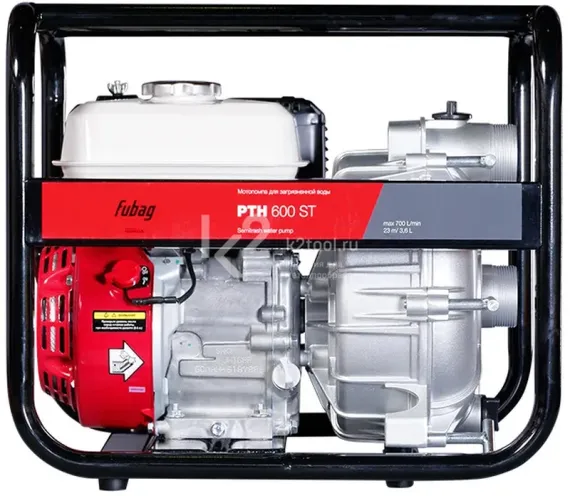 Бензиновая мотопомпа Fubag PTH 600 ST