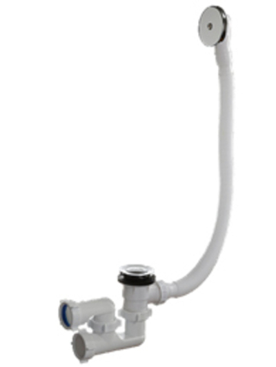 2508 Сифон для ванны с пер. (АВТОМ) ОРИО (27/1шт)
