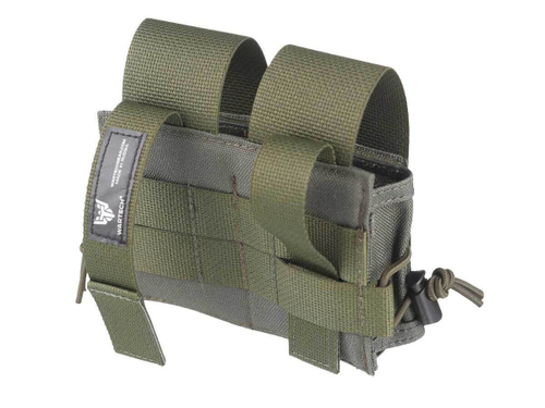 Подсумок Wartech Гренадёр GP-104-OD под 2 ВОГ, универсальный, олива (GP-104-OD)