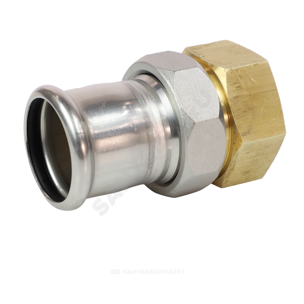 Муфта разъемная сталь нерж AISI 316L Дн 18х1/2" Ру16 пресс/ВР Inoxpres RM 184018003