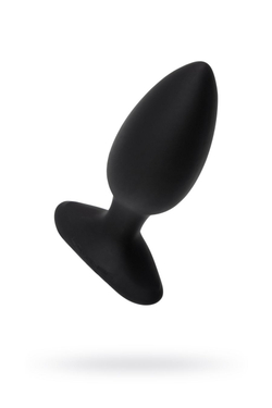 Анальная втулка LOVENSE Hush 2 (S), силикон, черная, 12,1 см