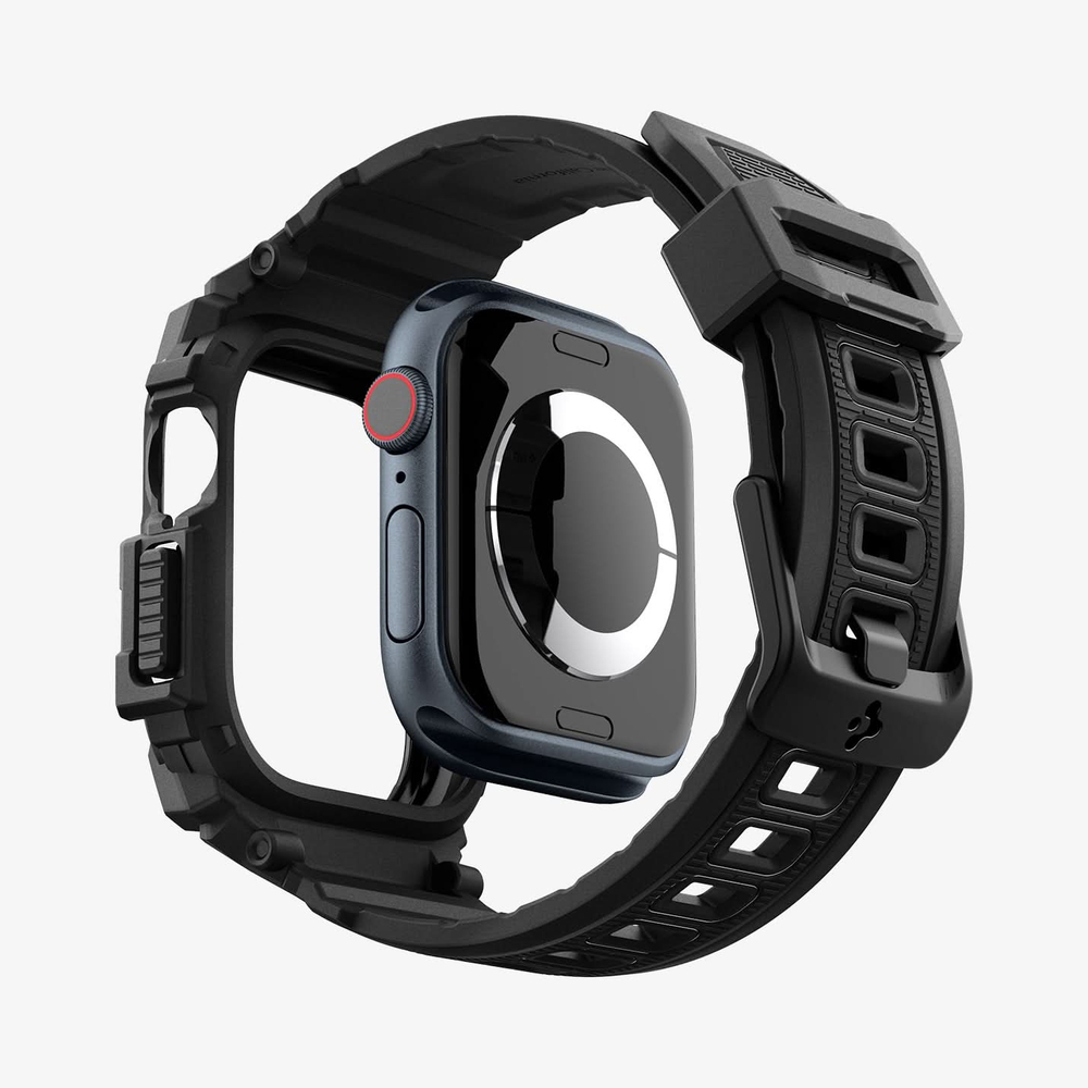Ремешок Spigen Rugged Armor Pro Apple Watch 10 46mm - matte black