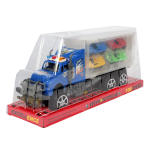 Автовоз ин. 34см + 4машины, ПК 9010-31