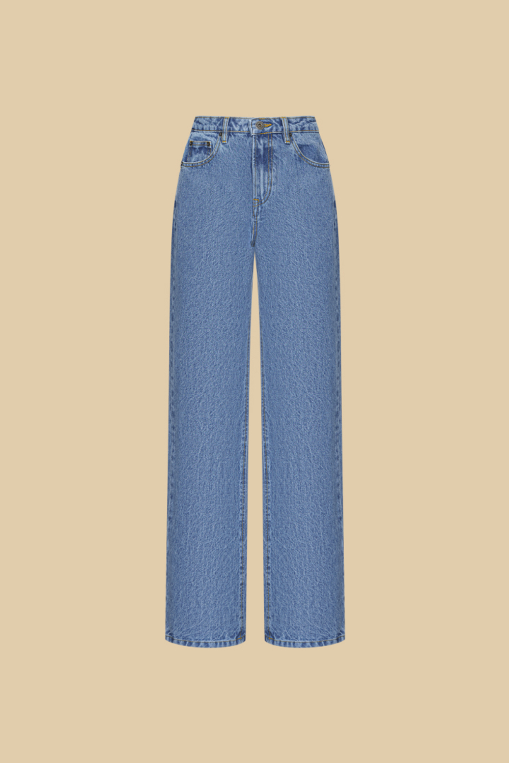 Джинсы женские прямые  STRAIGHT light blue / Miracle Apparel