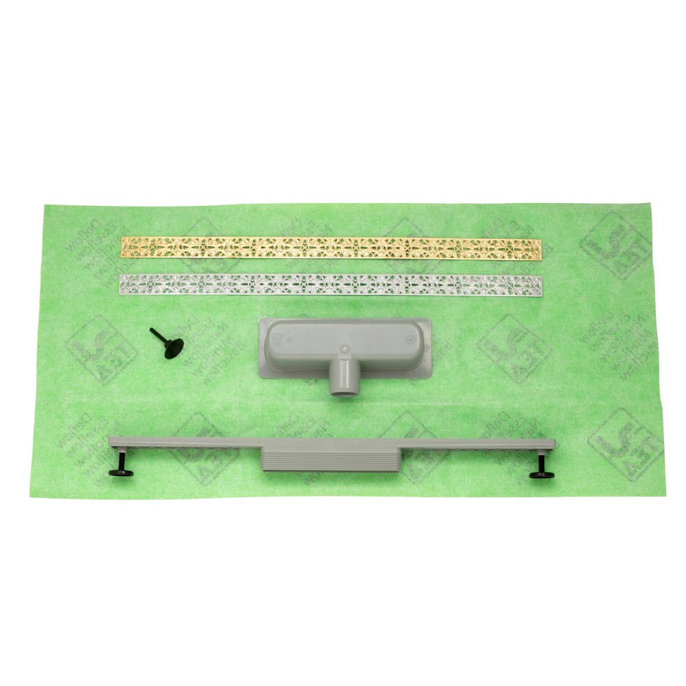 Душевой лоток Migliore 70x40 см 24893  c решеткой бронза