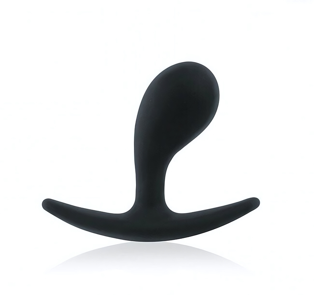 Супер маленькая анальная втулка Sex Expert (Цвет: черный)