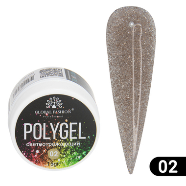 СВЕТООТРАЖАЮЩИЕ ПОЛИГЕЛИ Global Fashion в банке 02