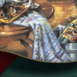 Редкая коллекционная тарелка «Праздничный танец»