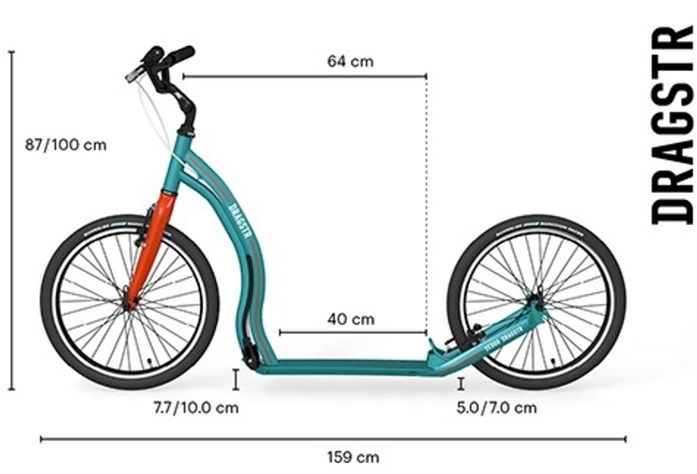 Самокат Yedoo Dragstr