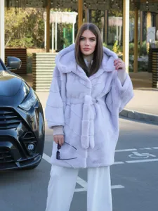 Шуба 18186-1 Фабрика Моды