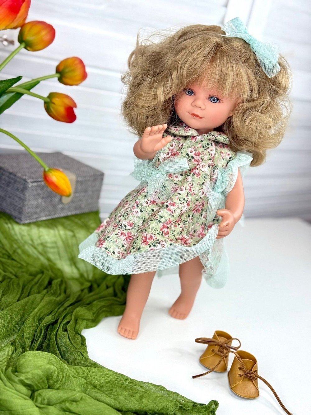 Кукла D Nenes виниловая 34см Marieta (022207)